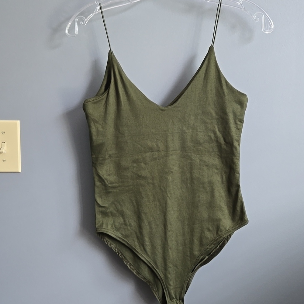 Gaze body suit, green, size xs, slightly used